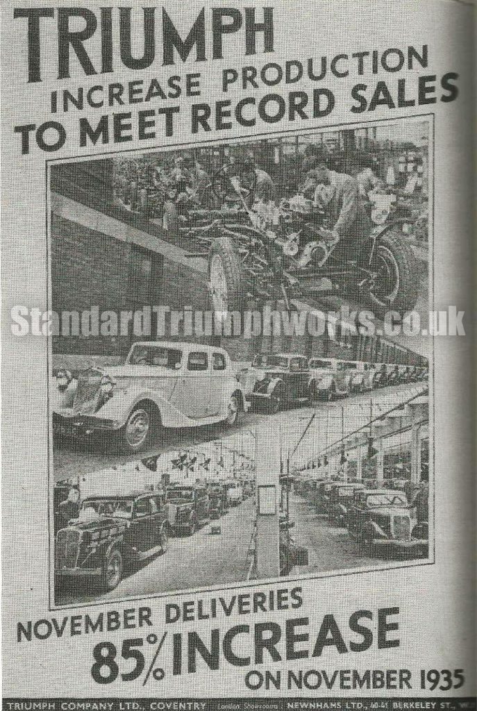 triumph factory 1935