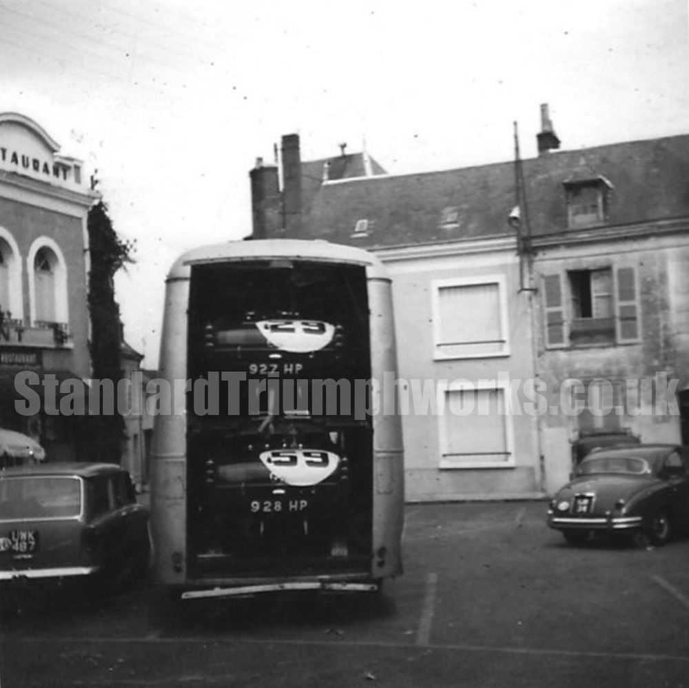 TRS Le Mans transporter